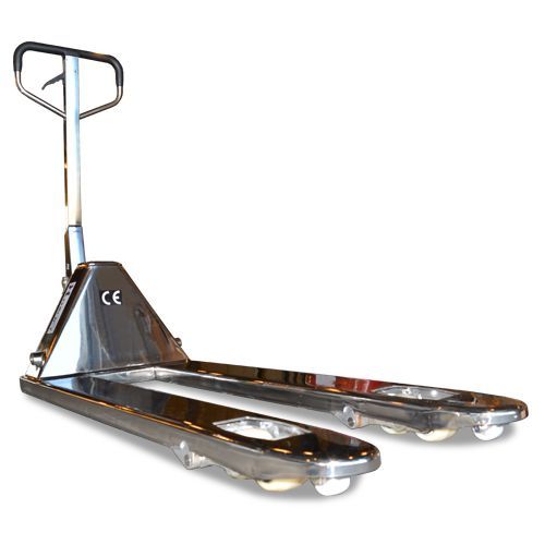 Гидравлическая Тележка из Нержавеющей Стали OX20-Steel OXLIFT 2000 кг - Изображение - 